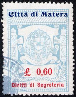 Stampa in colore unico di mm. 29x37. 23 L.