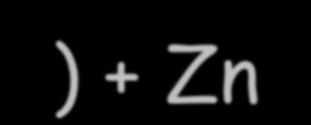 Cu(s) + Zn 2+ (aq) Cu 2+