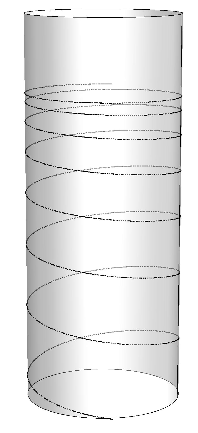 Esercizio 2 Un corpo di massa m, di dimensioni trascurabili, viene tenuto premuto contro una molla disposta orizzontalmente sulla superfice interna di un cilindro cavo di raggio r (vedi figura) ad un