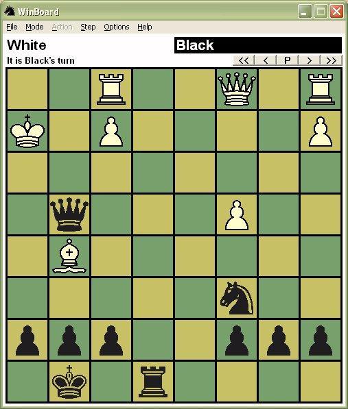 6. Barbitueight-Democrito (FICS 2014) posizione dopo 20. Dd1-c1? Il Bianco, sotto pressione per il sacrificio di pezzo nero, ha commesso l errore fatale. Per Fritz andava giocato 20.