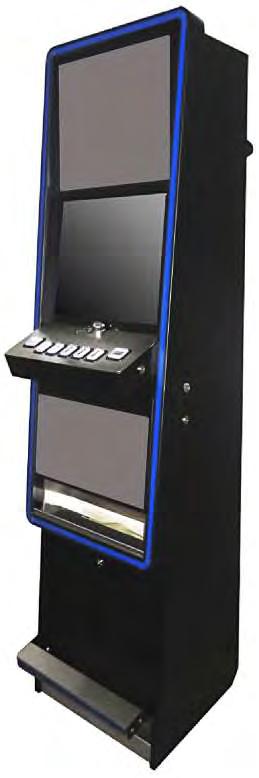 Star Slim Twin 19 (Mack 3) Merkur Motion Slim (Merkur Gaming Italia) Note di elementi non sensibili Cabinet Star Slim Twin 19 TESTATINA SUPERIORE (senza luci o con luci) Il Cabinet può avere