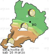 bollettino meteo per la provincia di Bologna weather forecast for the Bologna province Temp MAX 19 C 18 C Vento Wind 32km/h 42km/h Temp. min 11 C 10 C Temp MAX 22 C 19 C Vento Wind 29km/h 28km/h Temp.