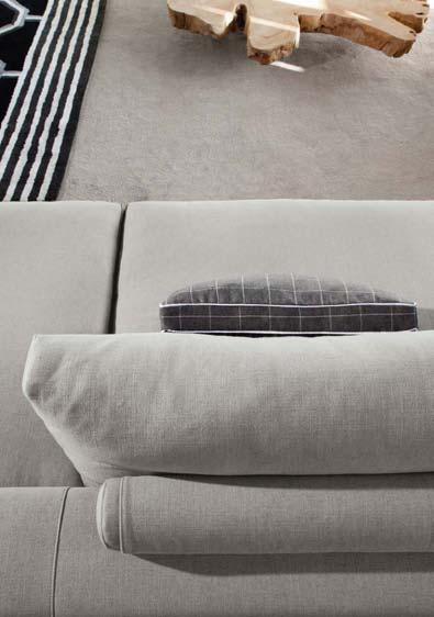 Sofa Extra-Norman in fabric