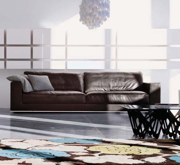 Sofa Terminal in leather