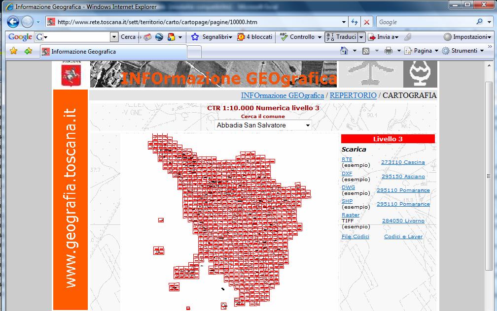 L assegnazione del caso di studio (piccolo bacino idrografico) viene effettuata via posta elettronica all indirizzo del docente (fabio@dicea.unifi.