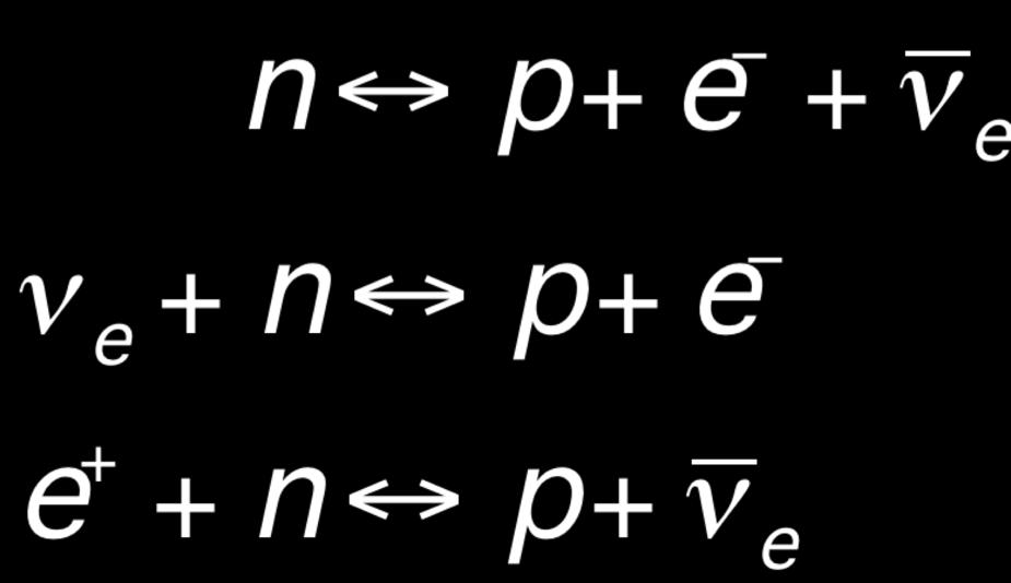 Nucleosintesi Cosmologica 3 Il bilancio tra neutroni e protoni, il cui rapporto e estremamente importante per la