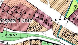 UBICAZIONE : Provinciale per Maddalena interno (Distretto D7b - Tav di PRGC 2e) Art. 92.32 Tc 7b.5.1 Superficie fondiaria mq.