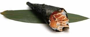 TEMAKI 1PZ 150. SAKE TEMAKI 3,50 salmone crudo - raw salmon 151.