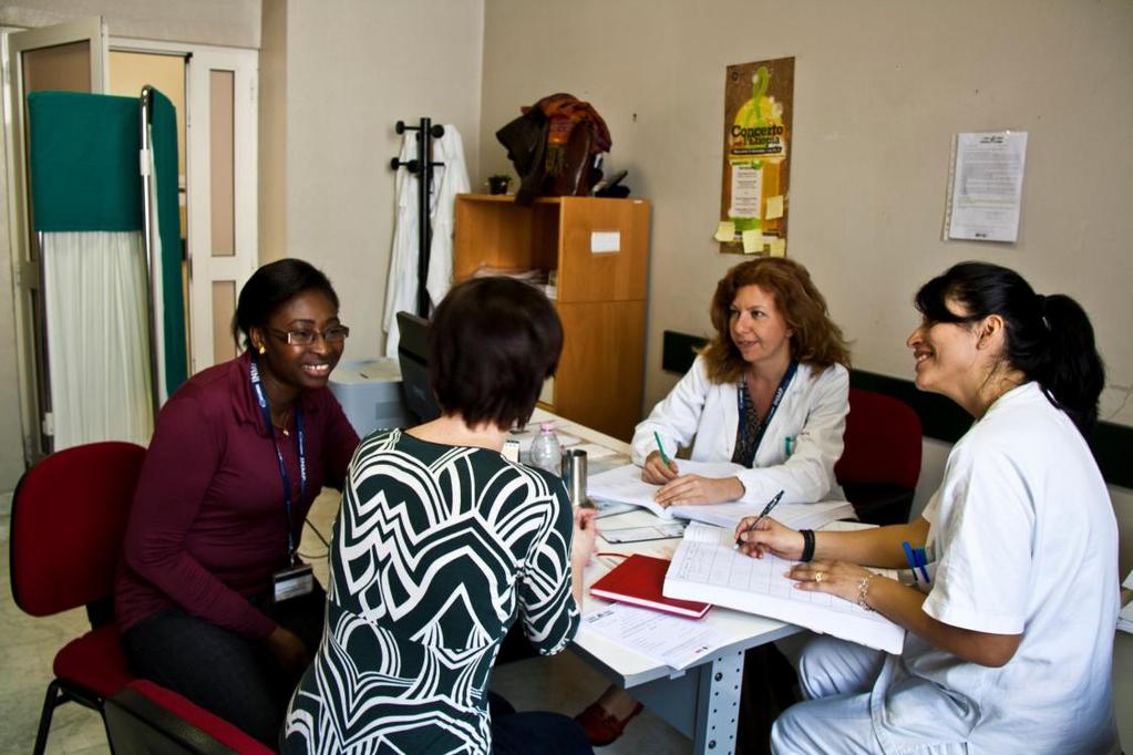 La mediazione transculturale Ambiti di intervento accoglienza, orientamento e mediazione linguistico-culturale setting clinico multiculturale e multidisciplinare Il core curriculum del mediatore