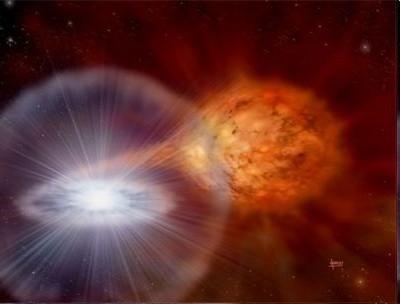 A generarla fu l'esplosione di due stelle, una nana bianca e una sua vicina.