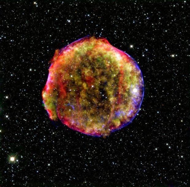 SN1572 La sua apparizione segnò una svolta nella storia dell'astronomia: la "nova stella" rivelò senz'ombra di dubbio