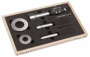 The Bowers XT range of internal micrometers can be supplied as individual instruments or in complete sets.