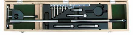 Abyss EXTENSIONS ON REQUEST PROLUNGHE A RICHIESTA Standard bore gauge Alpa bore gauges with a robust frame, reliability and high accuracy.