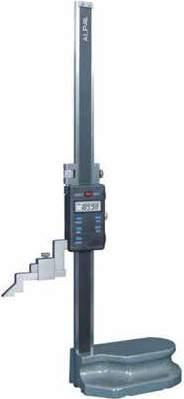 Digital height gauge LCD display. Hardened stainless steel. With handle and rack.
