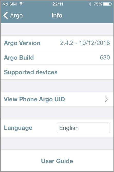 L Argo UID del telefono è l'identificativo univoco dell'applicazione Argo installata nel tuo smartphone.