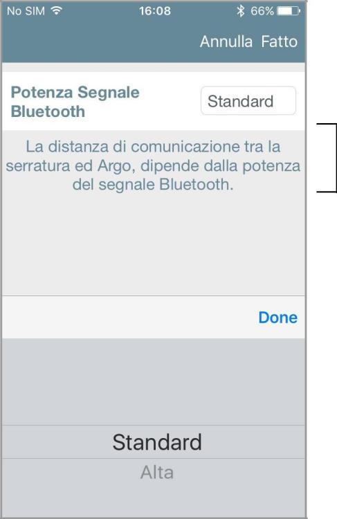 Servizi Parametri Bluetooth Una breve descrizione spiega il significato della funzione.