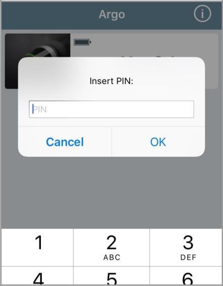 Puoi abilitare un codice PIN (4 cifre), richiesto per l apertura della porta o per login senza Master Card.