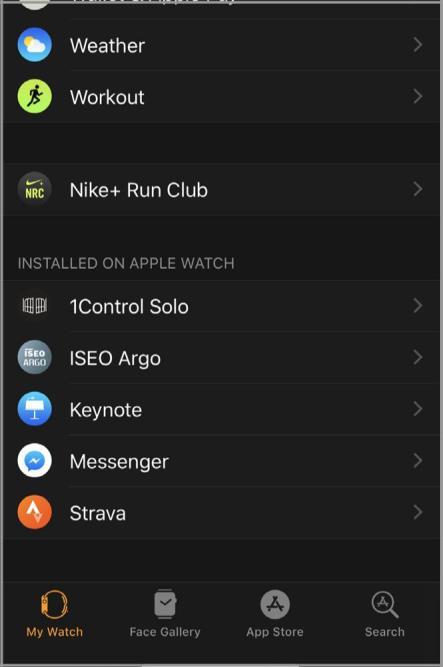 Installare app nell Apple Watch, potrebbe richiedere molto tempo.