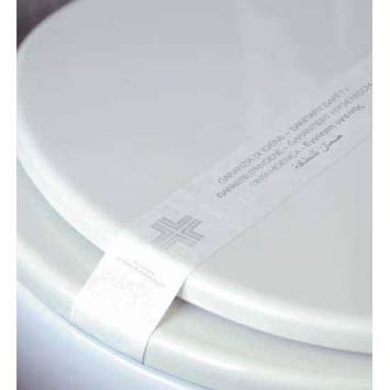 Codice: 3VFWCCGE Fascia garanzia igiene WC - in carta