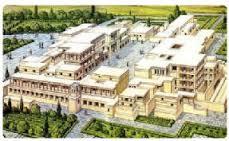 I nuovi palazzi furono distrutti da un altro sisma intorno al 1450 a.c. e mai più ricostruiti. Il più vasto era il palazzo di Cnosso che copriva un area di 20.000 mq.