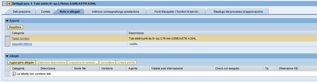 procedere all inserimento dei dati contabili, con le stesse modalità della