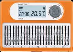 Caratteristiche tecniche Alimentazione a 3 batterie ministilo (AAA LR03) da 1,5 V Display a cristalli liquidi 3 cover intercambiabili bianco, azzurro Artic e arancio Funzionamento manuale Cursori