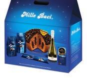 Complemento d arredo in legno oro 1 Panettone Bauli incartato a mano - 750 g 1 Spumante millesimato demisec Sant Orsola - 75 cl 1 Merlot Sant Orsola - 75 cl 1 Tavoletta cioccolato extra fondente 88%