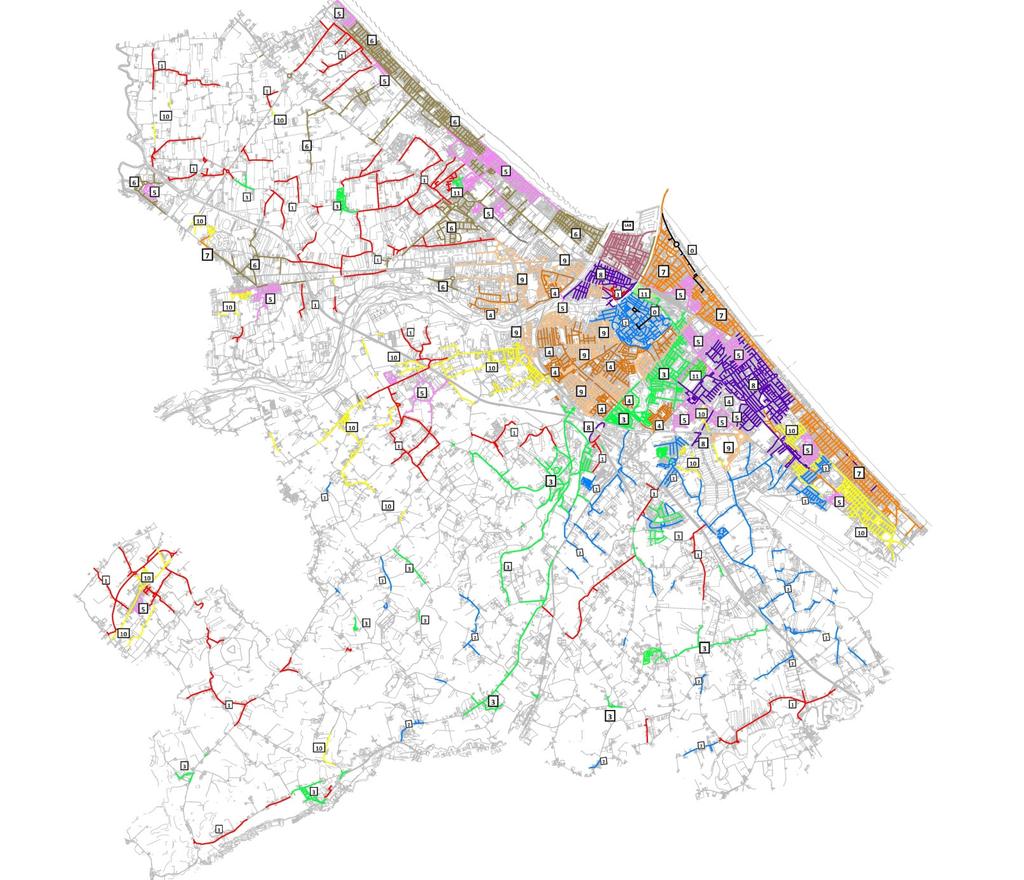 Consip SL2: Comune di RIEPILOGO Centri luminosi: 28.088 Lanterne semaforiche: 833 Durata: 9 anni Valore: 28 milioni INTERVENTI Rimini -4.40 tco2 / a Sostituzione di 17.