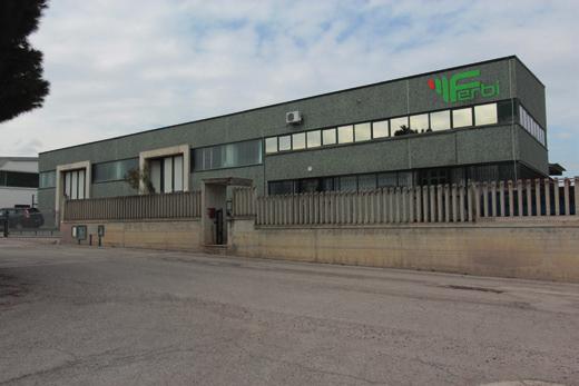 L Azienda FERBI è un officina di produzione di prodotti biocidi con la sede operativa a Mosciano Sant Angelo, in provincia di Teramo.