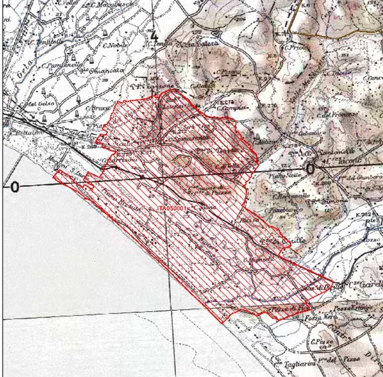 Pag. 52 Il Golfo e la Piana di Gela è considerata un'unità ecologica fondamentale per la migrazione degli uccelli acquatici e riveste anche un elevata importanza floristica, fitocenotica e