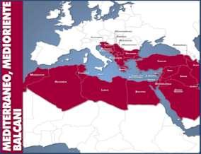 3.2 Le Aree Geografiche e i Paesi Prioritari 3.2.1 Bacino del Mediterraneo Area Geografica Erogazioni in euro DGCS/AICS B.M.V.O. 81.140.441,14 Americhe 5.018.025,31 Asia e Oceania 25.823.