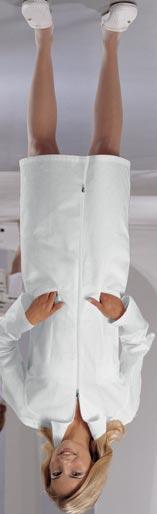 donna camice camice SOLE Linea sciancrata con pinces, allacciatura centrale con cerniera a tutta lunghezza con doppio cursore, collo a camicia.