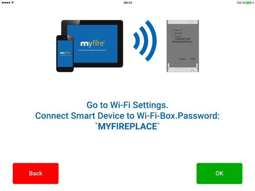 COLLEGAE IL DISPOSITIVO SMAT AL BOX WI-FI MYFIE Un messaggio pop-up dirà di andare sulle