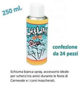 spray carnevale Schiuma carnevale da 250 ml.