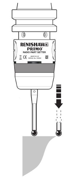 Dimensioni del tastatore pezzo 50 19 LED stato sonda Coperchio della batteria