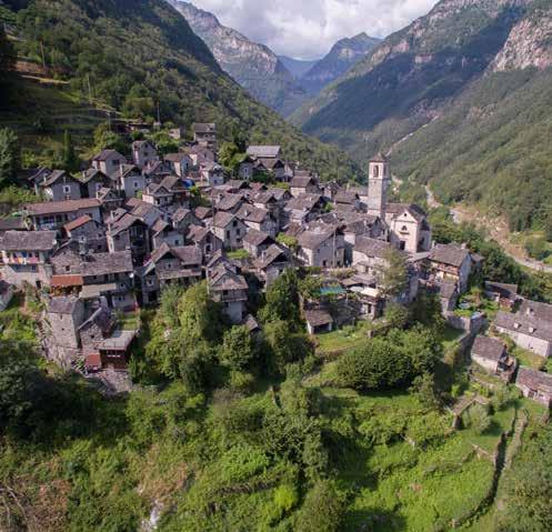 Come si chiama il villaggio più piccolo della Svizzera? a. Corippo b.