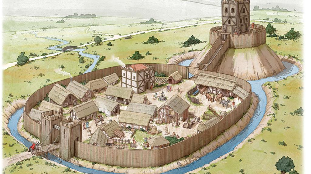 Da castelli di legno a castelli sempre più sofisticati Ci sono rimasti pochissimi castelli di IX/X secolo.