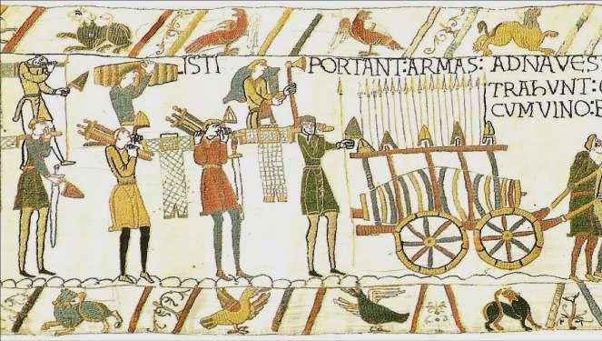 In Inghilterra (con Guglielmo il Conquistatore) I Normanni