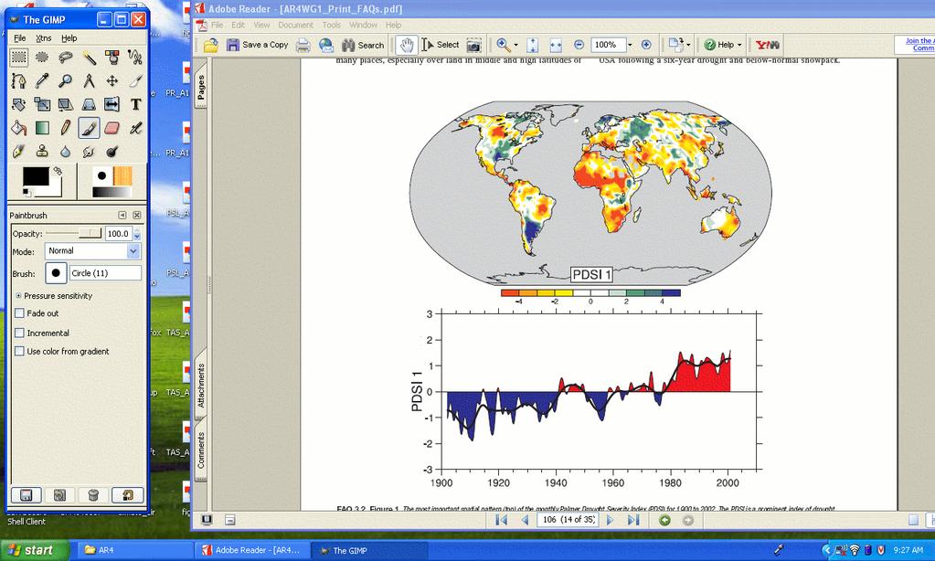 precipitazioni Piove meno frequentemente