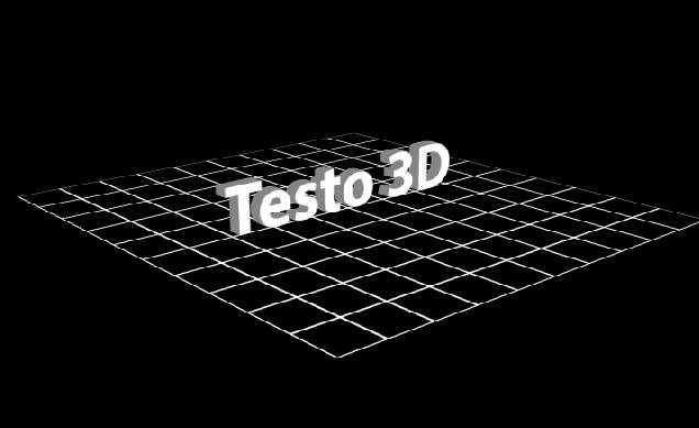 Es 18 Creare un testo in 3d col metodo 3d classic profondo 30pixel Utilizzare la seguente