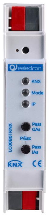 Accoppiatore di linea compatto KNX TP/TP Prodotto: LC00B01KNX Descrizione: