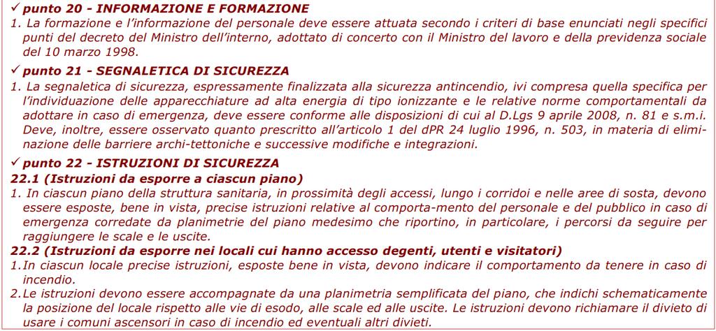 GAS MEDICALI DEPOSITI DI INFIAMMABILI DISTRIBUZIONE GAS COMBUSTIBILI IMPIANTI CLIMATIZZAZIONE IMPIANTI ELETTRICI E ILL.