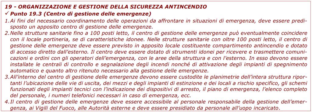 SCALE CARATTERISTICHE SCALE: AMMISSIBILITÀ DI UNA SOLA SCALA IMPIANTI DI SOLLEVAMENTOI: PROTEZIONE VANI CORSA IMPIANTI DI «CLIMATIZZAZIONE»: IMPIANTI