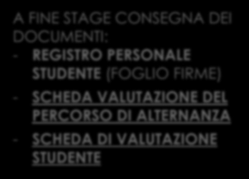 DOCUMENTI:  (FOGLIO FIRME) -