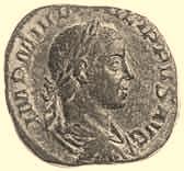 228 229 230 228 Filippo II (247-249)