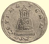 a s. con corona e palma - C. 117 (AE g.