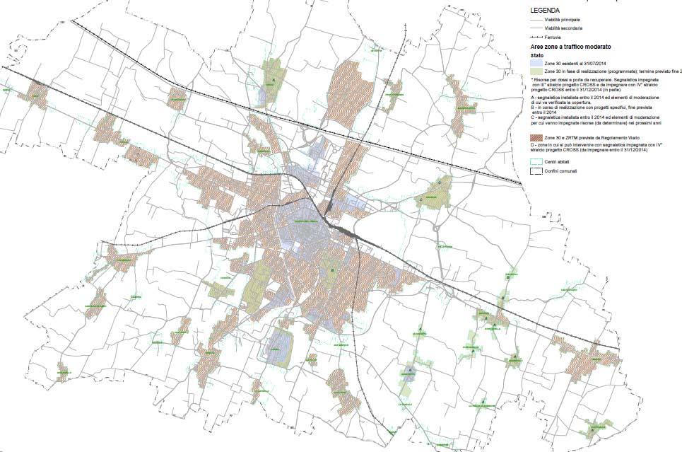 LE ZONE 30 a REGGIO EMILIA Zone