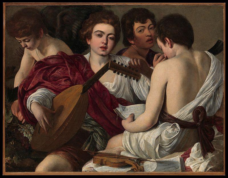 Milano Caravaggio, I musici, 1595 ca.