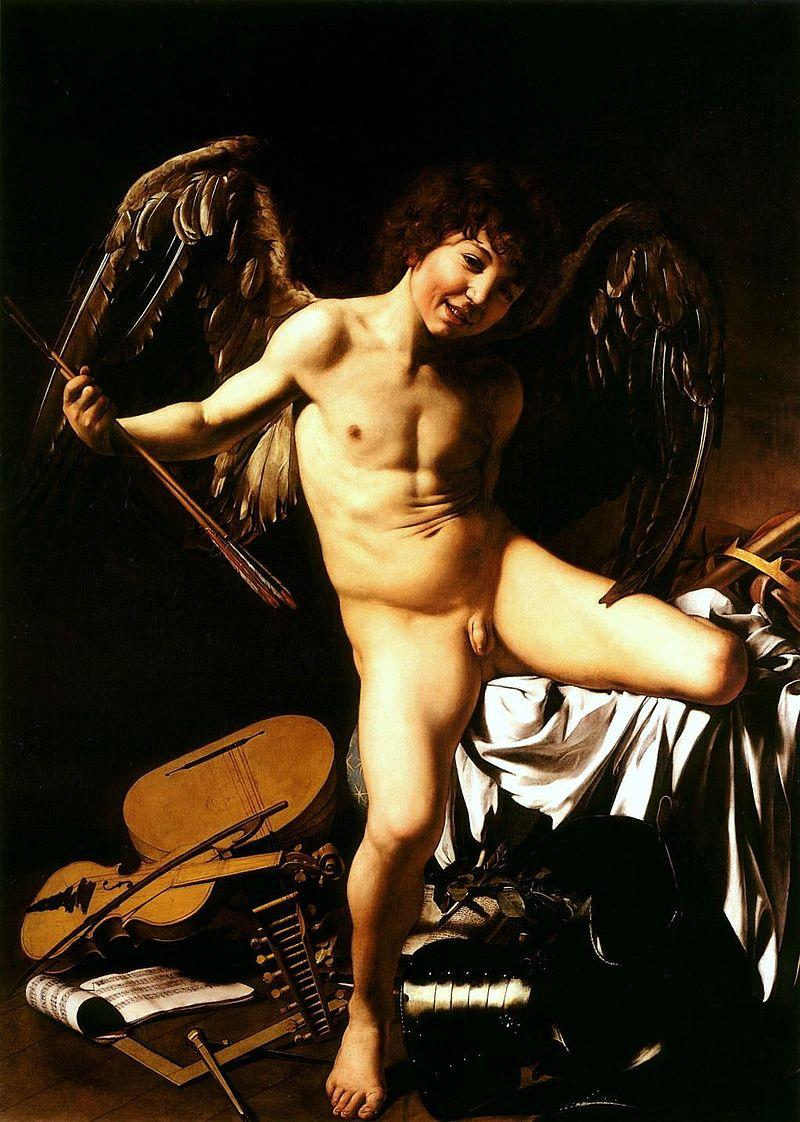 Caravaggio, Amor vincit omnia, 1602.