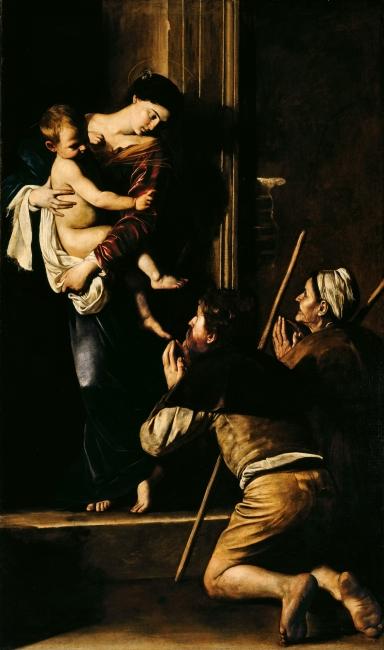 Caravaggio, Madonna dei Pellegrini o Madonna del Loreto,